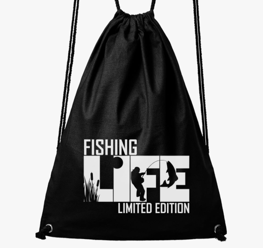 Fishing life mintás tornazsák...