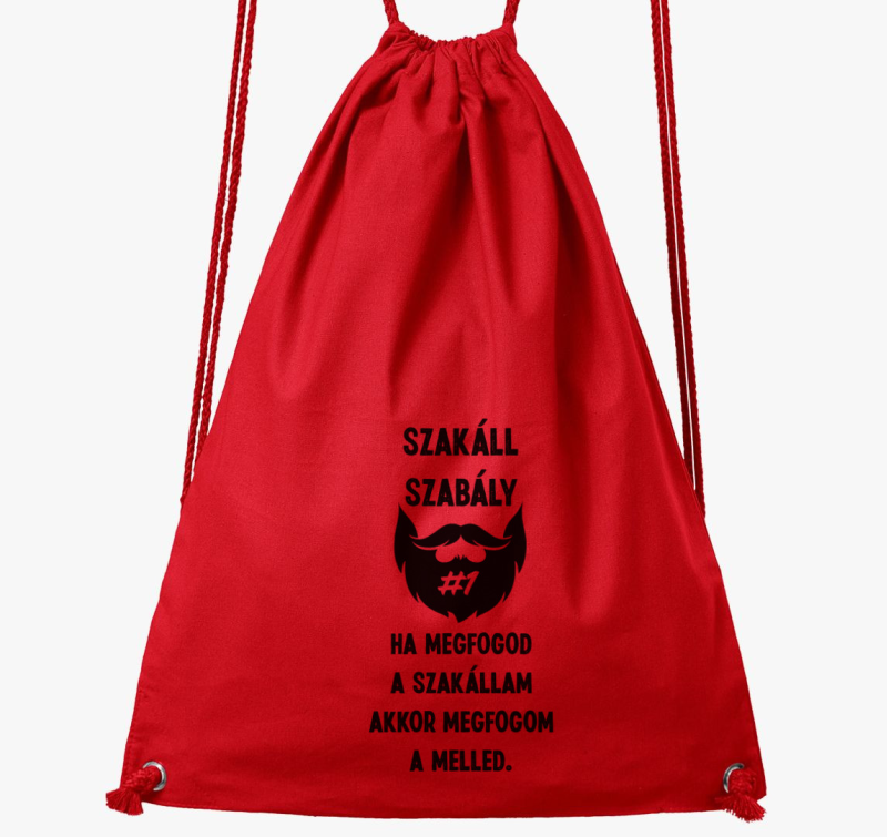 Szakáll szabály tornazsák