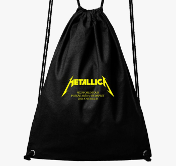 Metallica M72 World Tour Budapest tornazsák