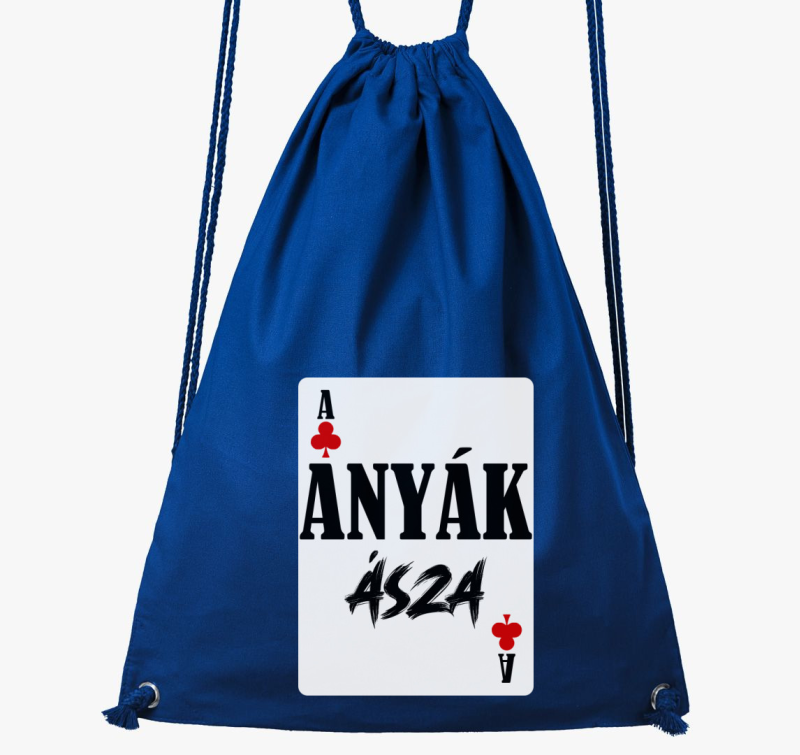 Anyák ásza kártyás tornazsák