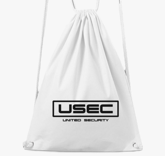 USEC feliratos tornazsák