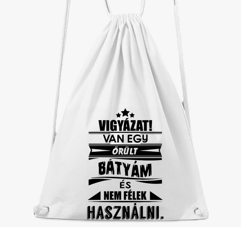Van egy őrült bátyám tornazsák