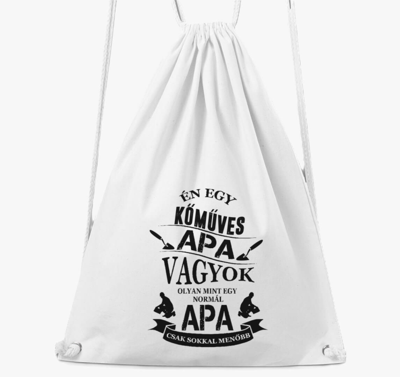 Kőműves apuka tornazsák