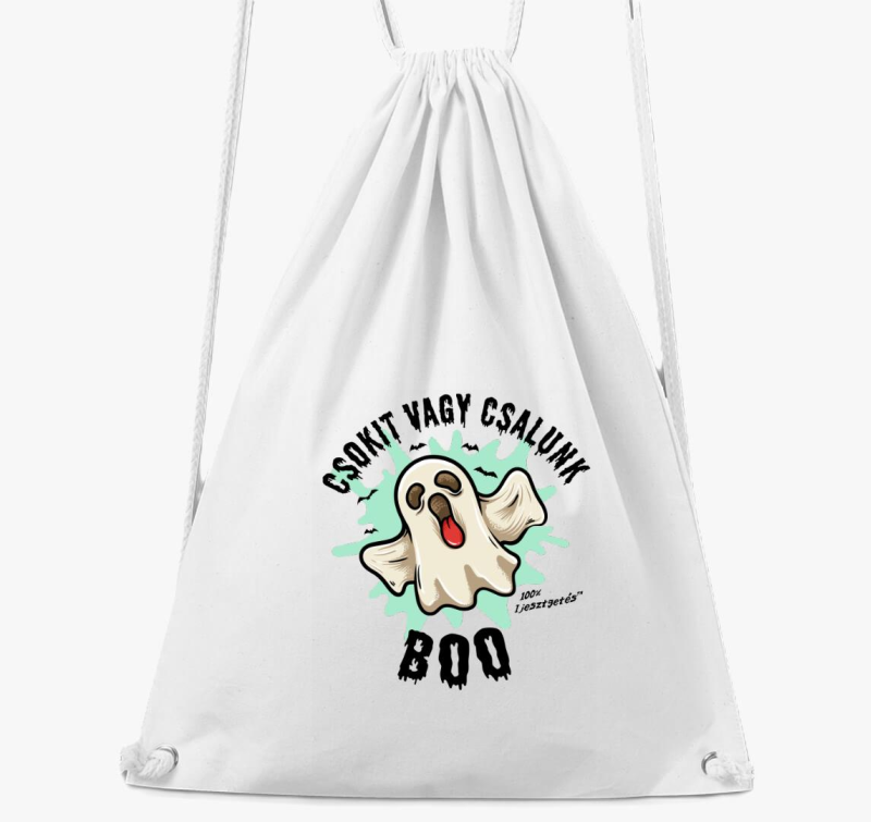 Csokit vagy csalunk halloweeni tornazsák