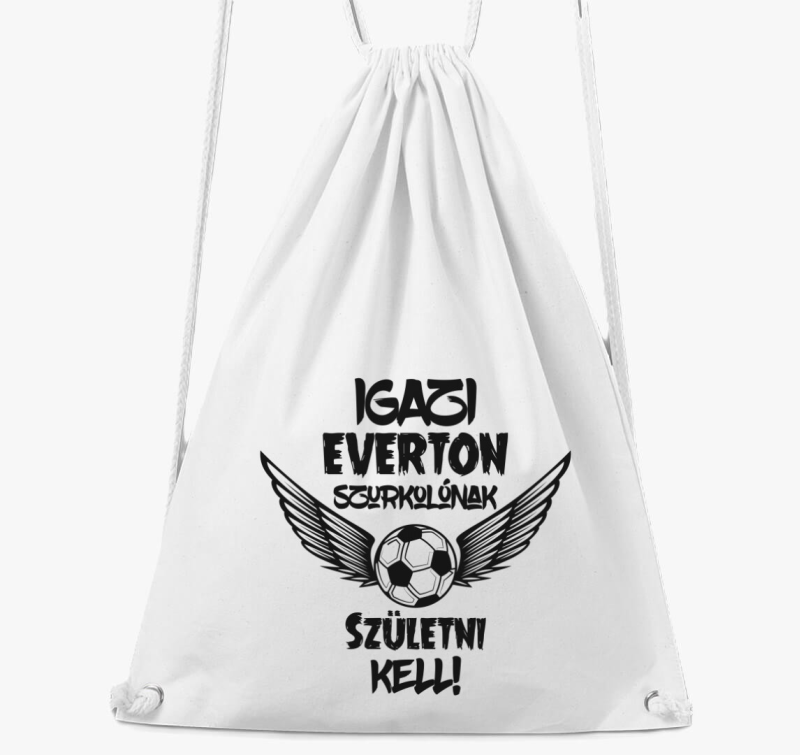 Everton szurkoló tornazsák