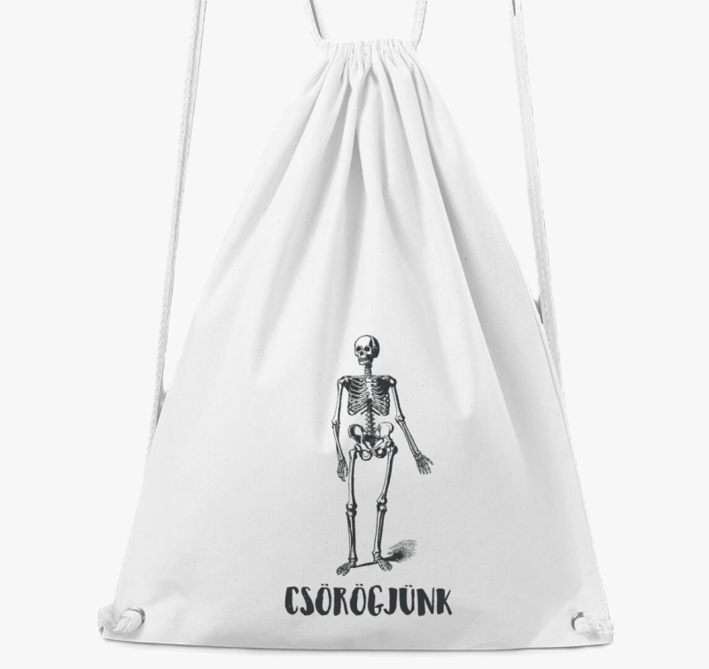 Csörögjünk csontváz tornazsák
