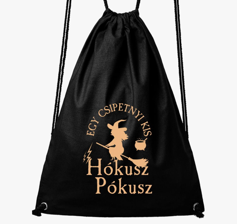 Csipetnyi hókusz pókusz stílusban tornazsák