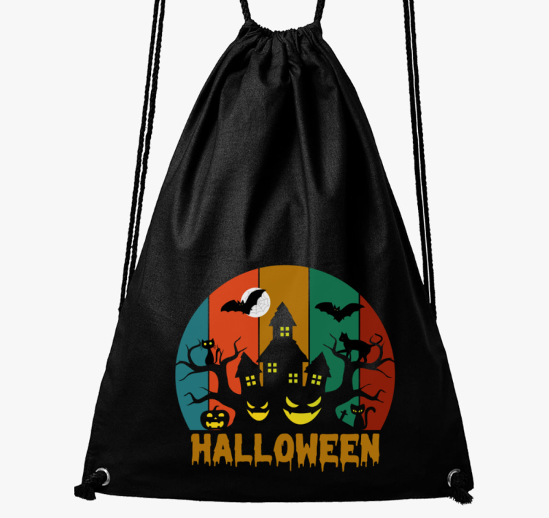 Halloweeni éjszaka tornazsák