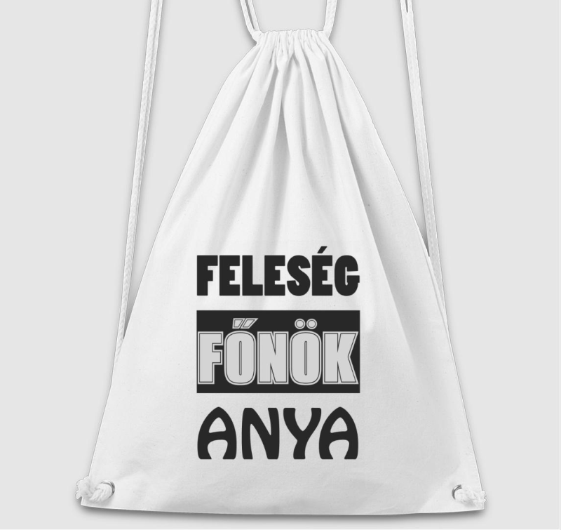 Feleség főnök anya tornazsák 