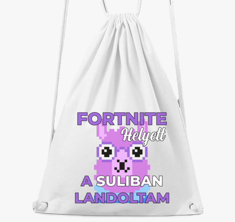 Fortnite helyett a suliban landoltam láma tornazsák
