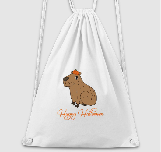 Halloweeni kapibara tornazsák