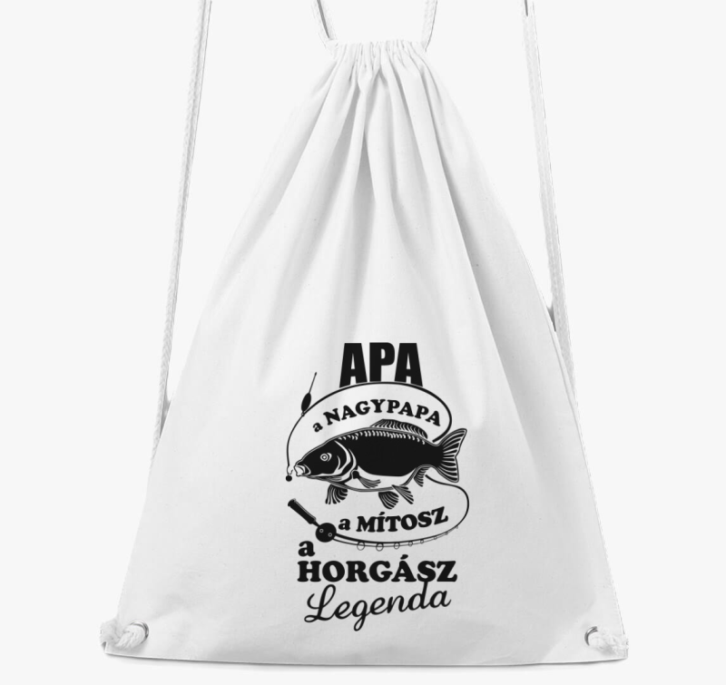 Nagypapa a horgász legenda tornazsák