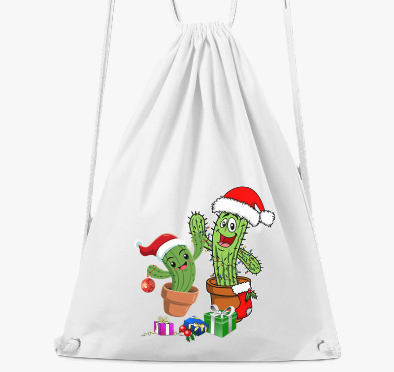 Kaktusz karácsony tornazsák