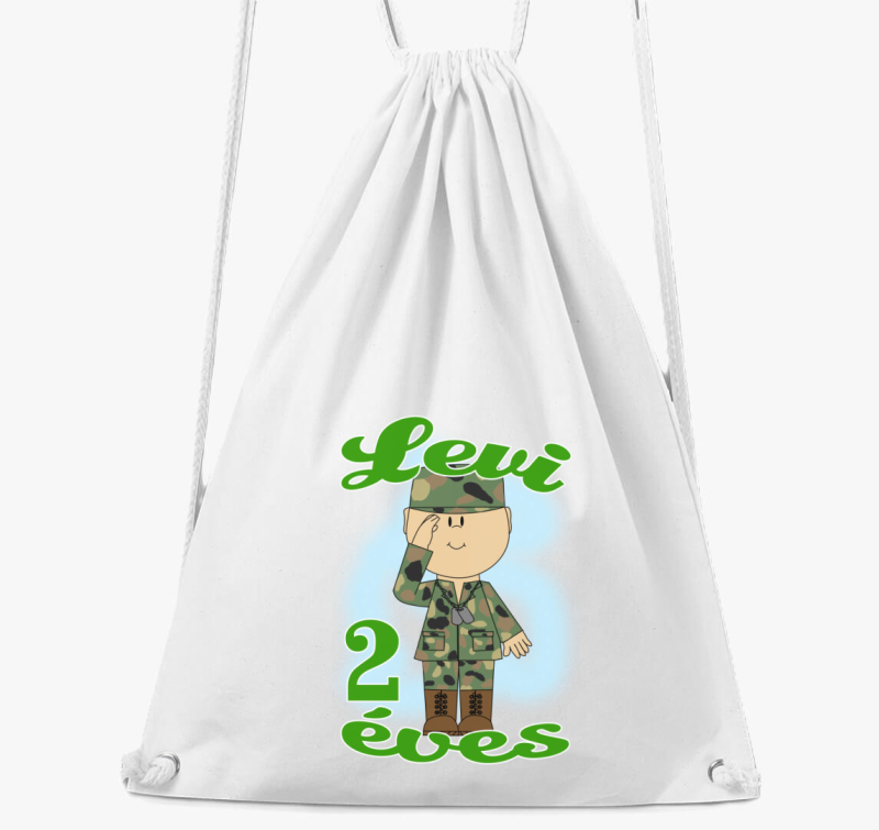 Katona szülinapi gyerek tornazsák