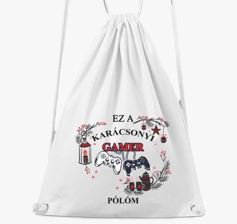 Ez a karácsonyi gamer tornazsákm tornazsák