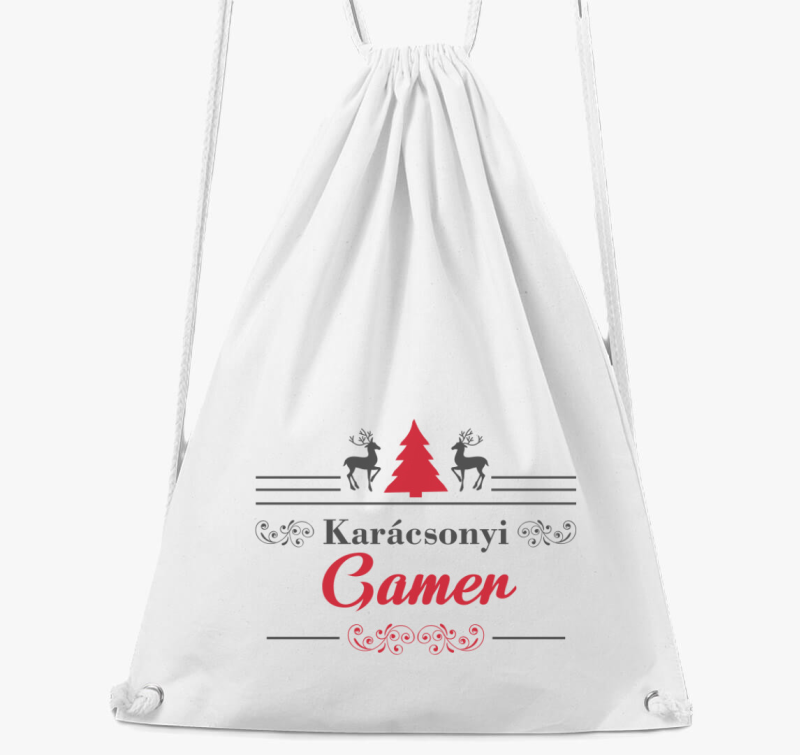 Karácsonyi gamer tornazsák