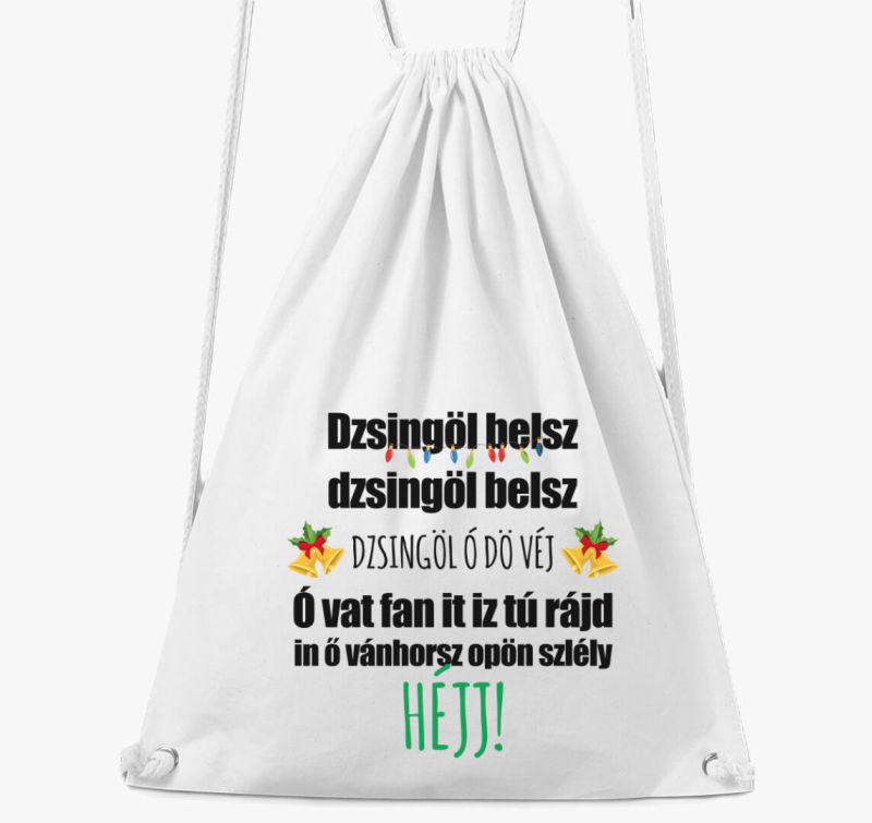 Dzsingöl belsz tornazsák