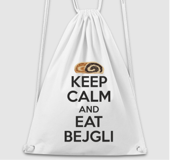 Keep calm and eat bejgli tornazsák