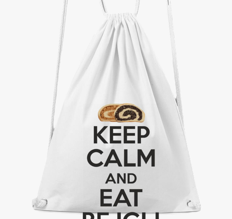 Keep calm and eat bejgli tornazsák