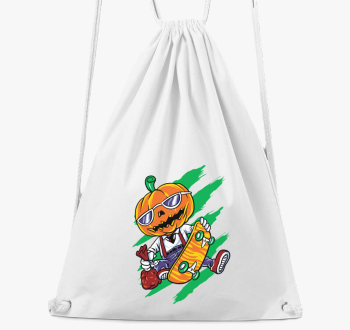 Gördeszkás tökfej tornazsák