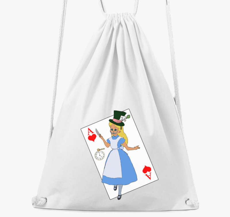 Alice Pókerországban tornazsák