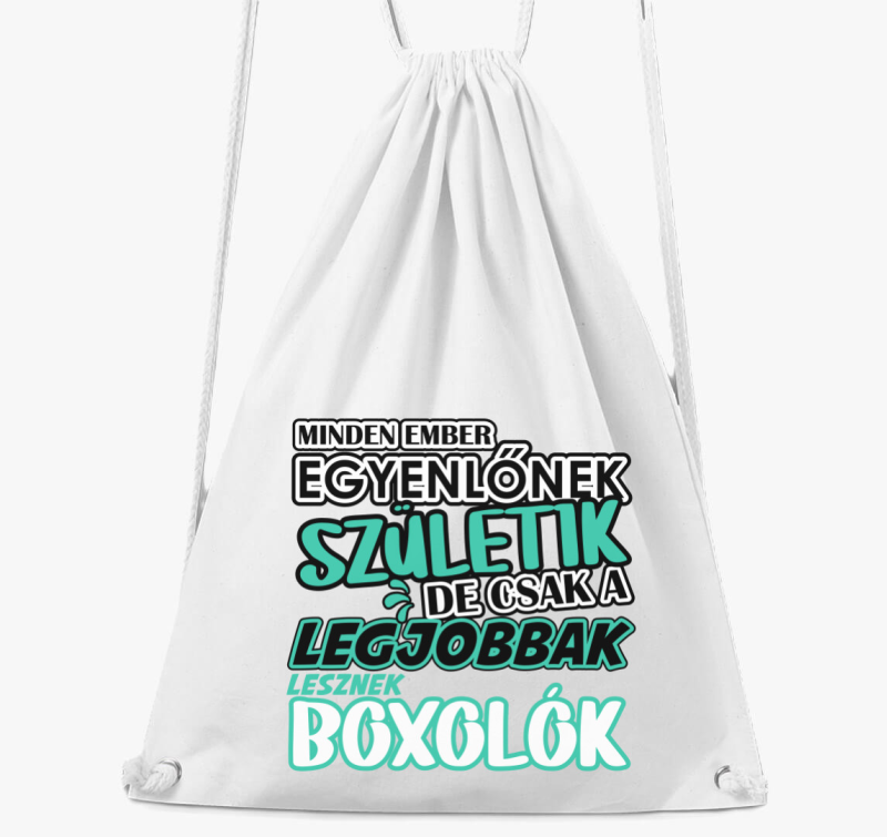 Egyenlőnek születik boxos tornazsák