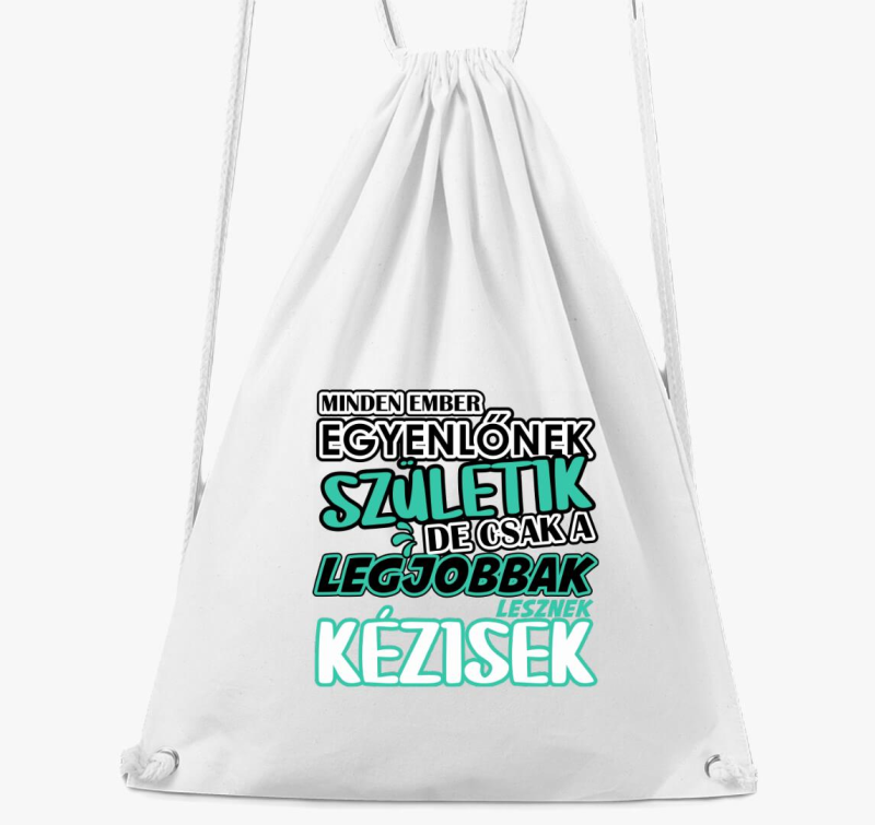 Egyenlőnek születik kézis tornazsák