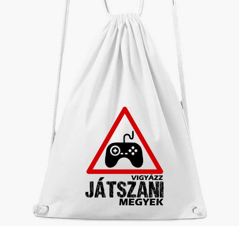 Vigyázz játszani megyek tornazsák