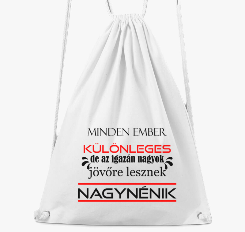 Különleges nagynéni  tornazsák