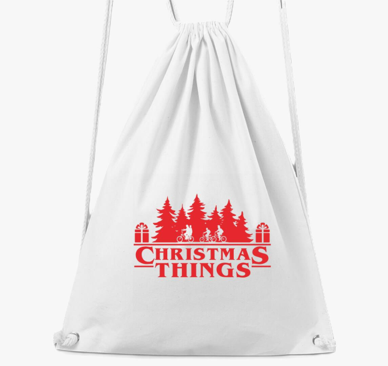 Christmas things Stranger Things tornazsák