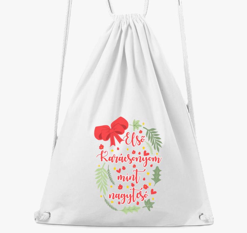 Első karácsonyom mint nagytesó körbe tornazsák