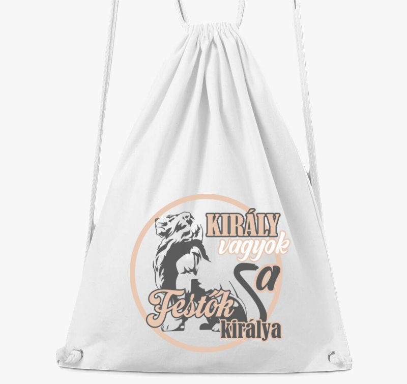 Király vagyok festő tornazsák