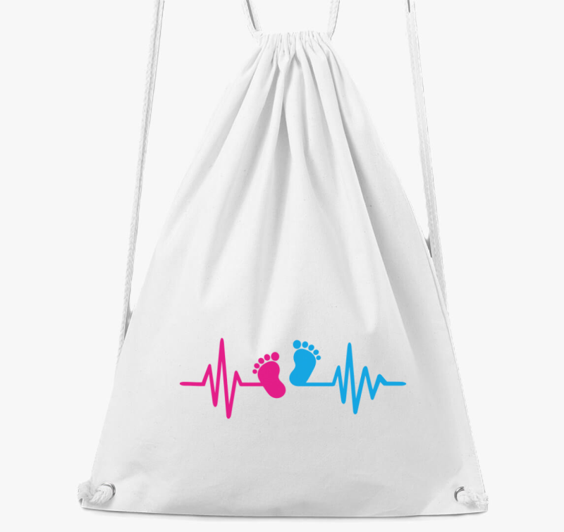 Baba lábak ekg babaváró tornazsák