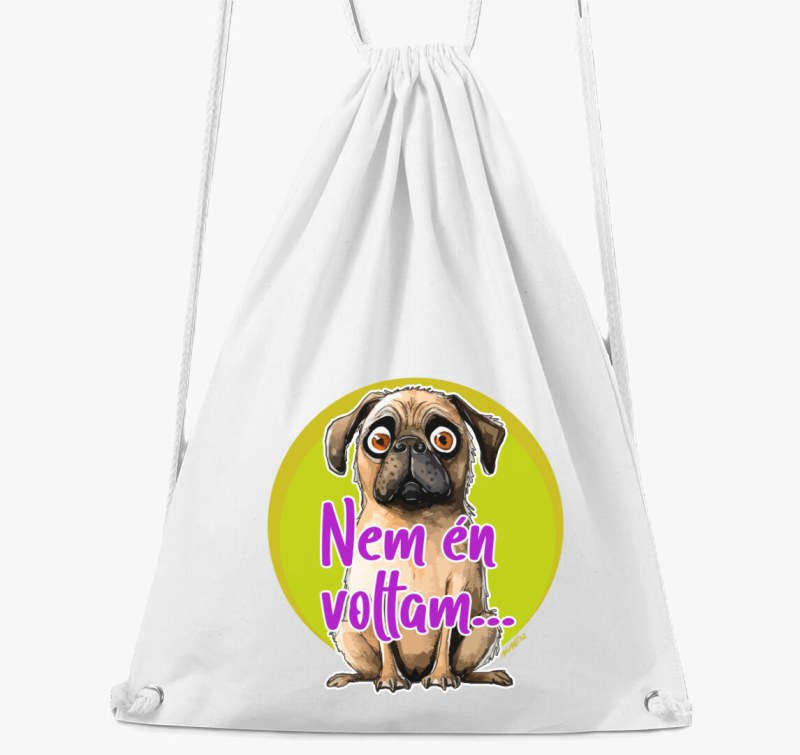 Mopsz kutya tornazsák