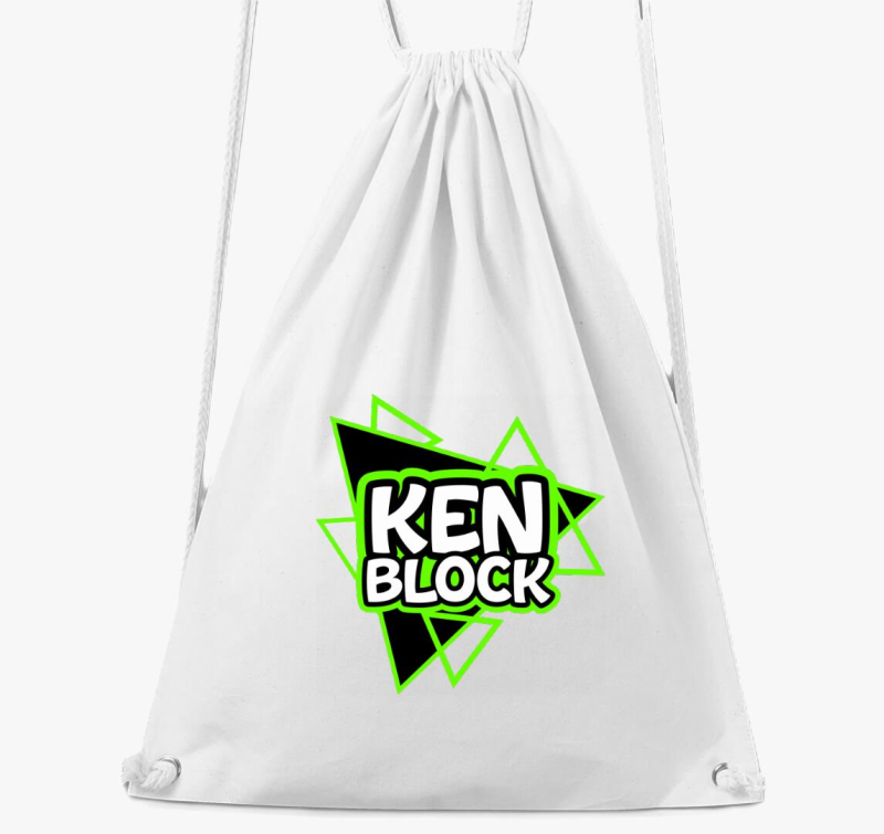 Ken Block feliratú tornazsák