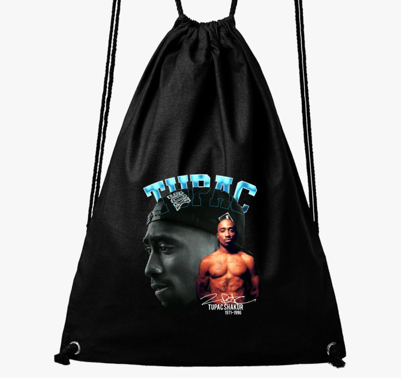 2Pac portrés tornazsák