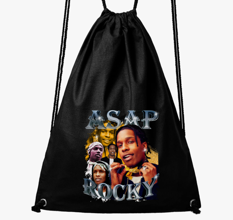 ASAP Rocky montázs tornazsák