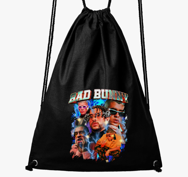 Bad Bunny rapper tornazsák