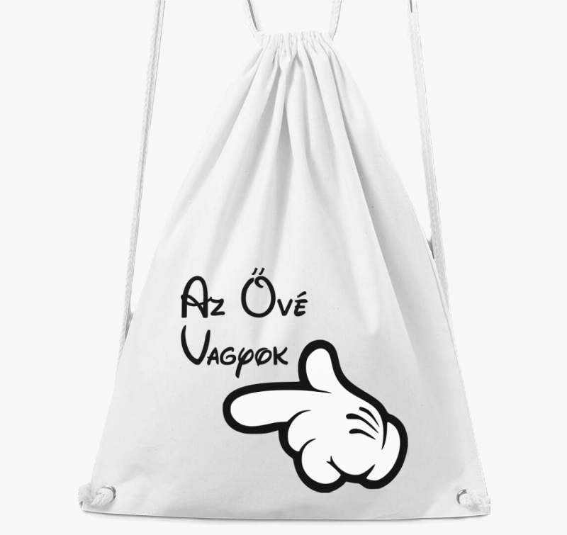 Az övé vagyok kesztyűs páros tornazsák