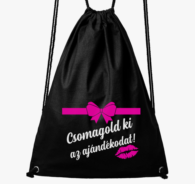 Csomagold ki az ajándékodat tornazsák