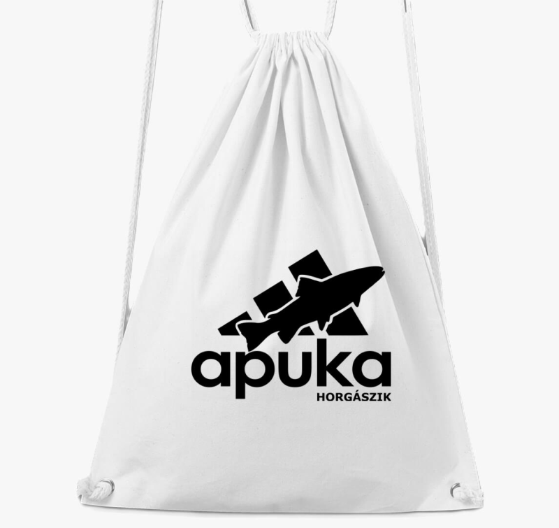 Apuka horgászik márkás tornazsák