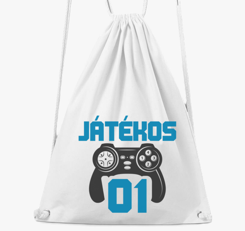 Játékos 01 gamer páros tornazsák