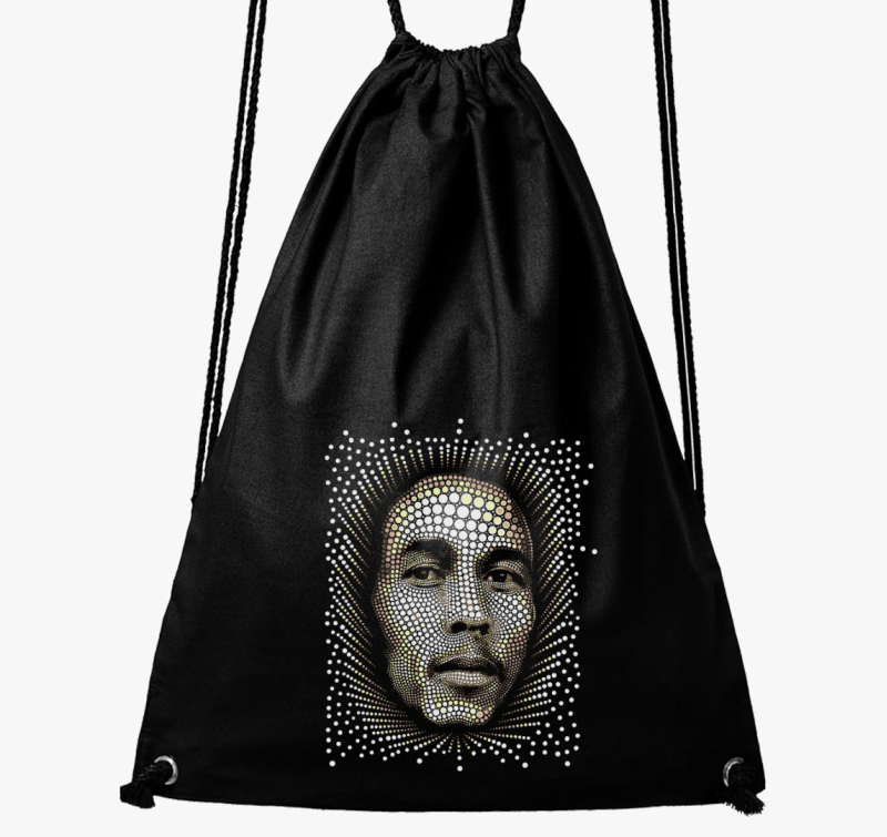 Bob Marley arckép tornazsák 