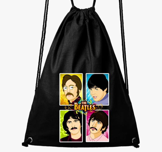 The Beatles rajzolt tornazsák