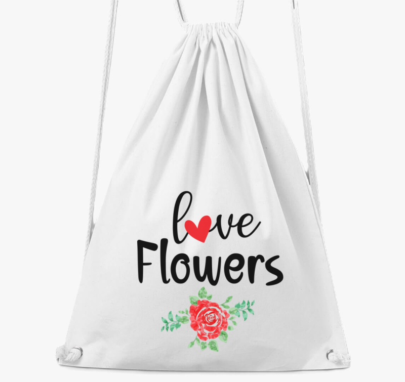 Love Flowers tornazsák