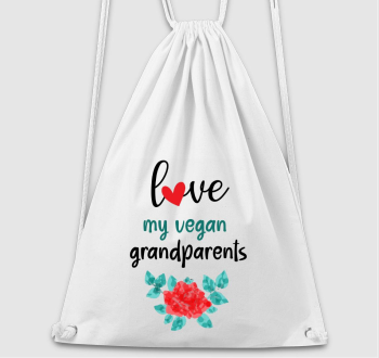 Love my Vegan Grandparents tornazsák