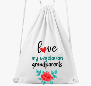 Love my Vegetarian Grandparents tornazsák