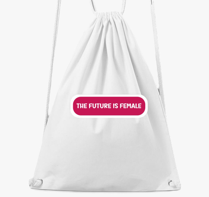 Future is female pink tornazsák