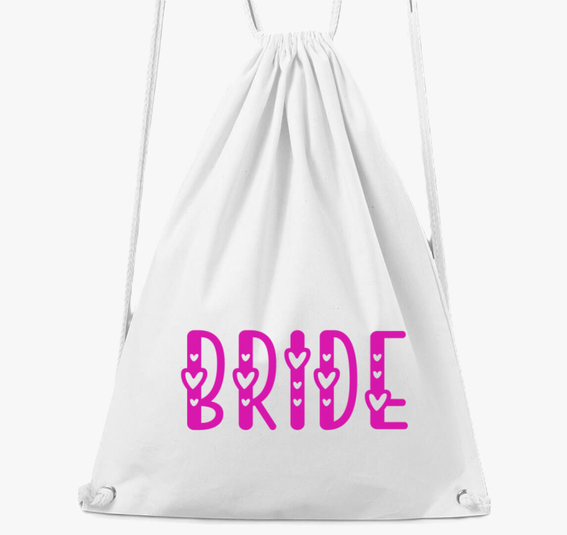 Bride pink tornazsák