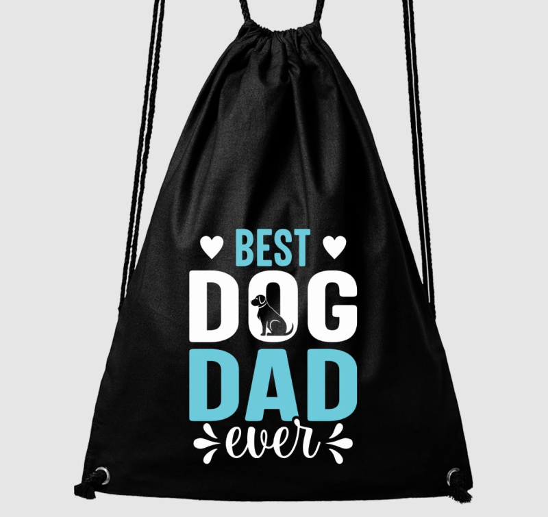 Best dog dad ever kutyás tornazsák